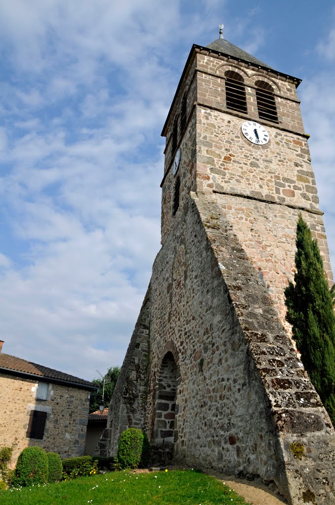 Eglise Saint Sébastien à Chabannais, Charente Limousine by jl capdeville