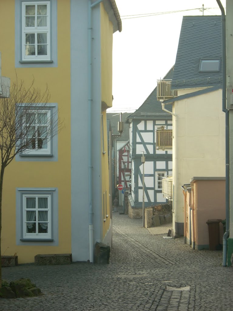 Gasse in Hachenburg by 63098MGH