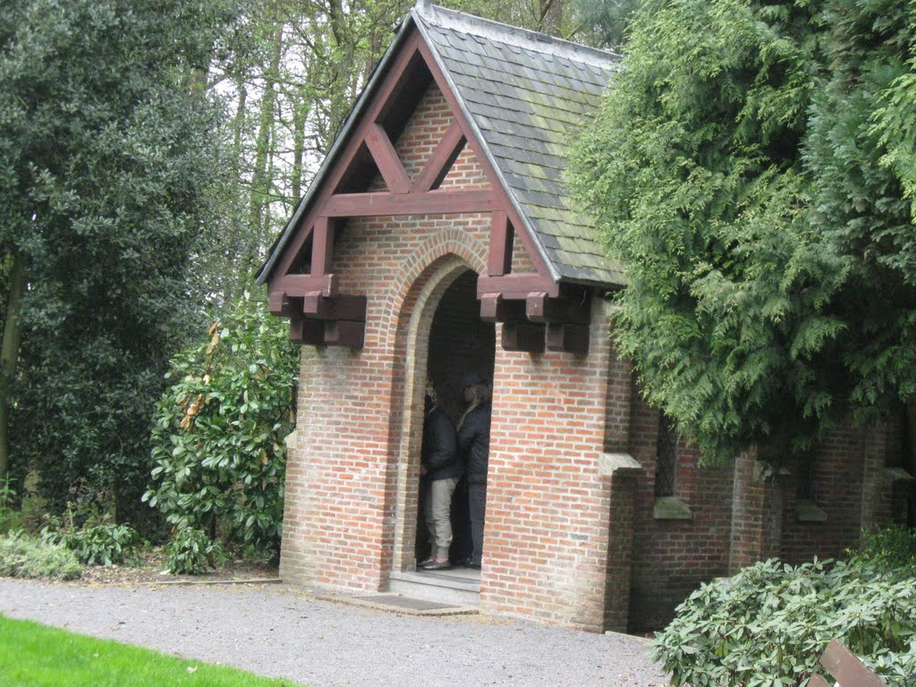 Sint Bernardus chapel, border Belgium/The Netherlands, Heerle/Hoogstraten,Belgium by Lucien Kivit