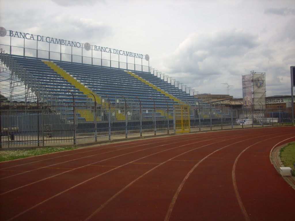 Gästefanblock im Stadion vom Empoli by fethwalt