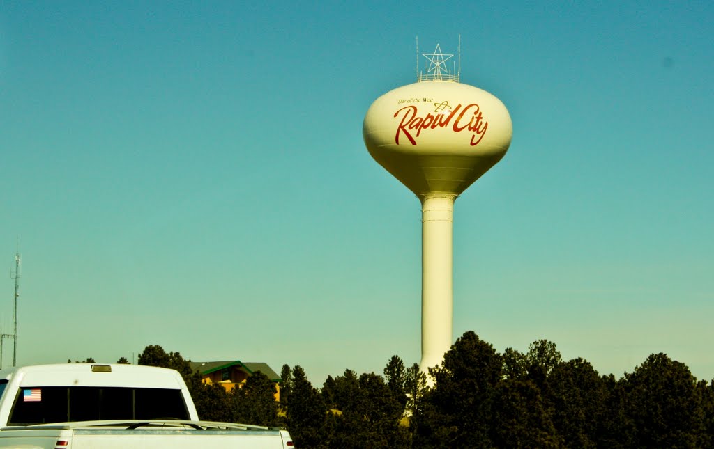 Water tower@Rapid city by d@ve!