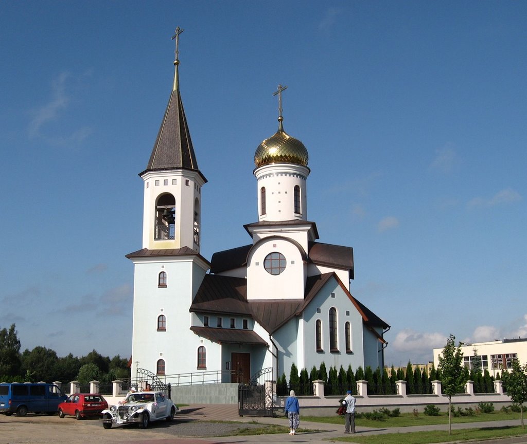 Russian Orthodox Church in Palanga by Boris Salostej