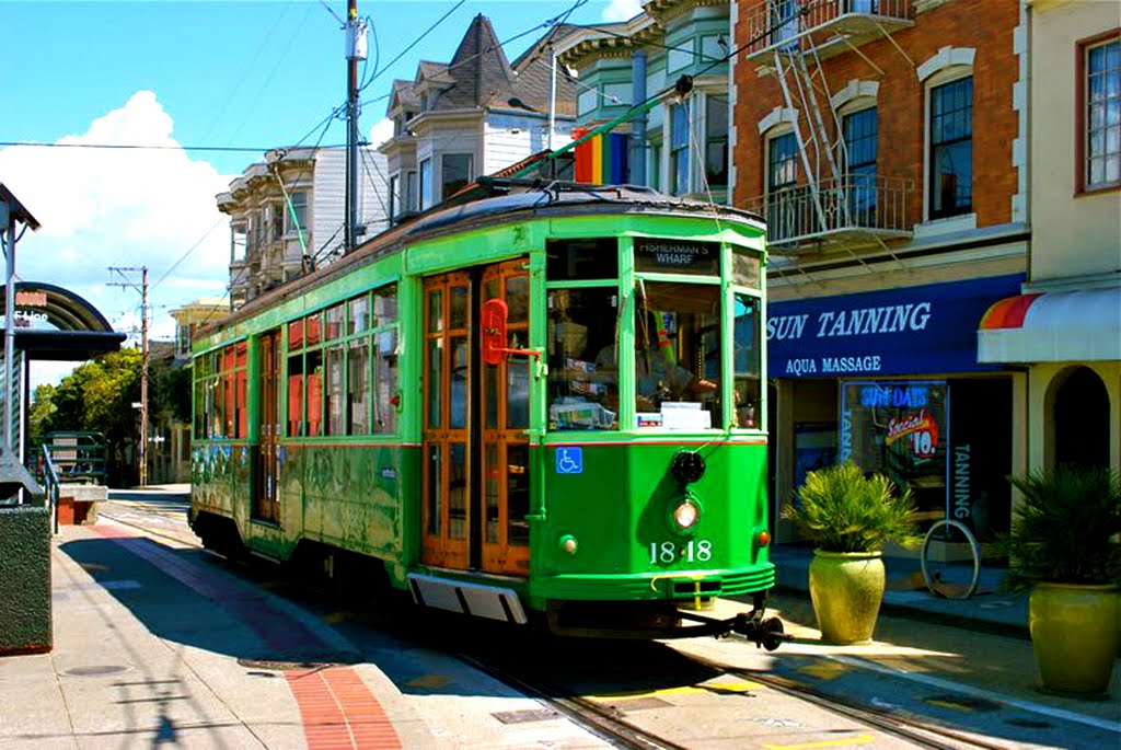 Cable Cars in San Francisco, CA by MICHAEL  JIROCH  &  www.michaeljiroch.com