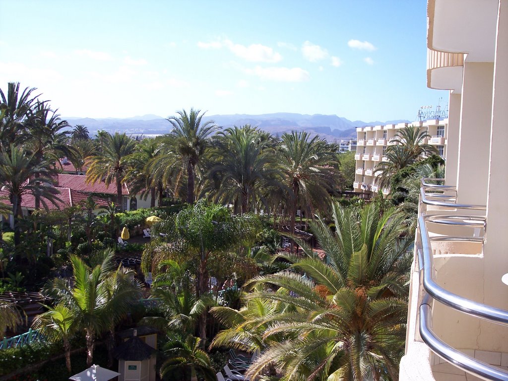 Hotel Lopesan Catarina; Aussicht vom Balkon by Sizilienfan