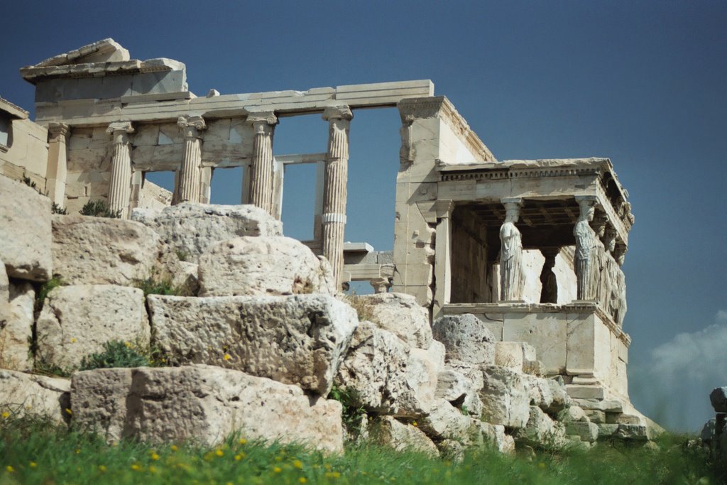 Erechtheion, Acropolis, Athens by Pieter