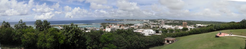 View from the Fort Apugan (Bay Haganya) by iwashi