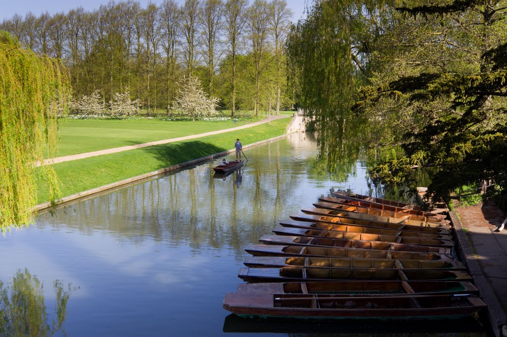 The Backs - Nr Trinity College by Derek Winterburn