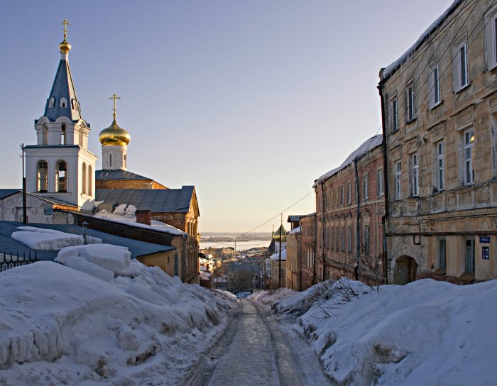 Provincial town morning by clarity (Igor Demidov)