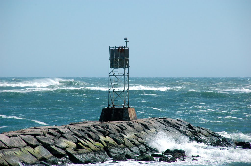 Jetty at Shinnecock Inlet by dotcalm9