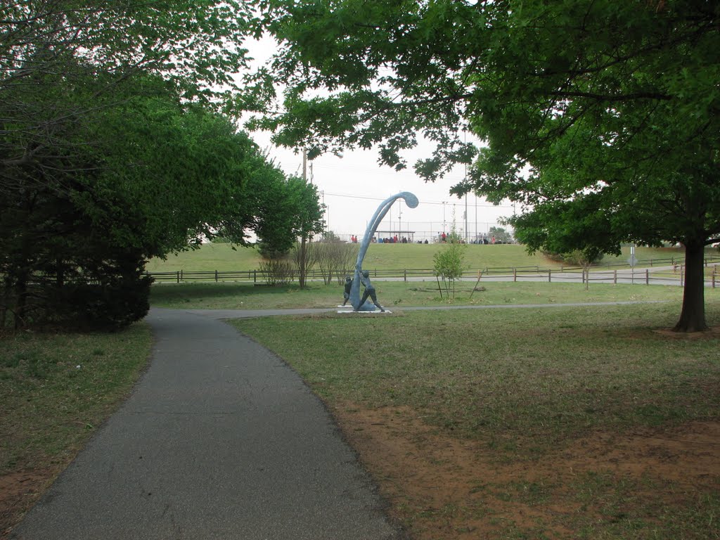 Hafer Park trail, Edmond, Ok by robawalker