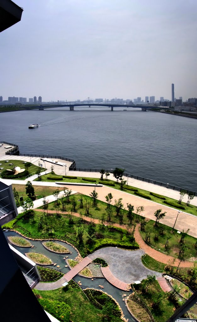 View of Harumi Canal ららぽーと豊洲から晴海運河・晴海大橋 by ys-waiz.net