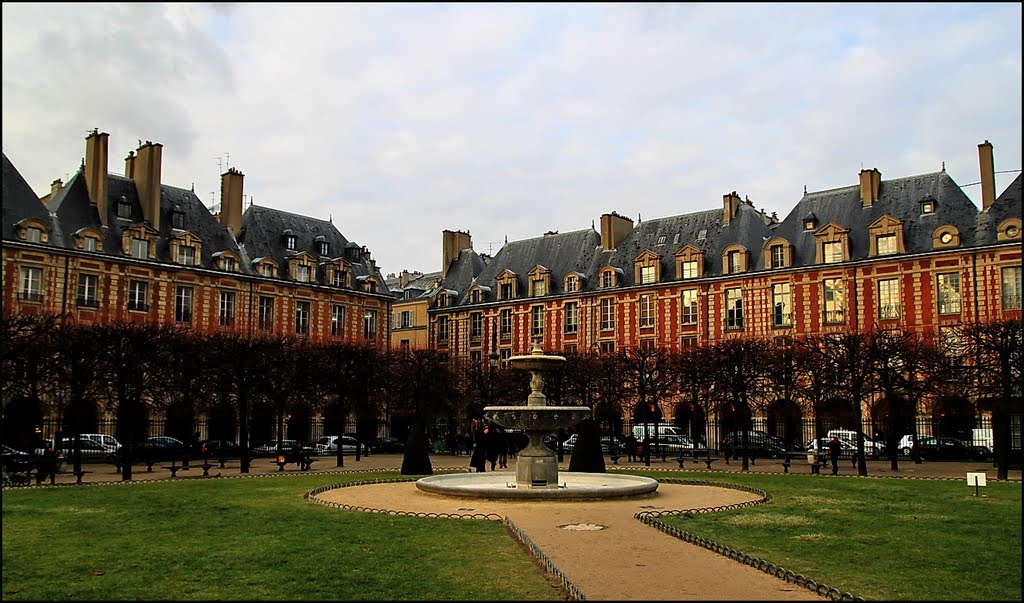 Place des Vosges 3.1.2011 ... C by americatramp.the2nd