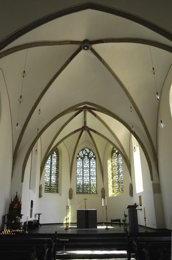 Milte, Kloster Vinnenberg, schlicht und ergreifend:Alterraum der Wallfahrtskirche by Uwe Gehring