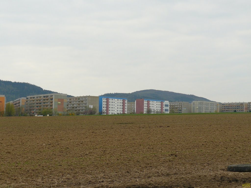 Olbersdorfi lakótelep / Flats in Olbersdorf - 2011.04 by ehog.hu