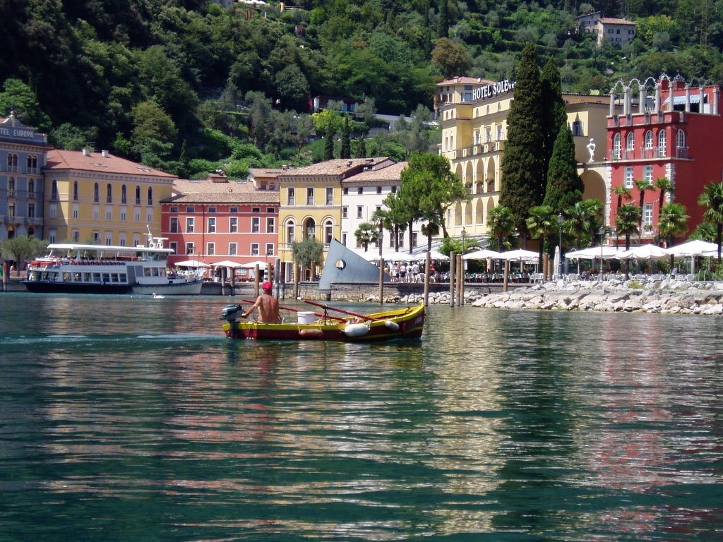 Riva del Garda, Italy by Timo Seppa