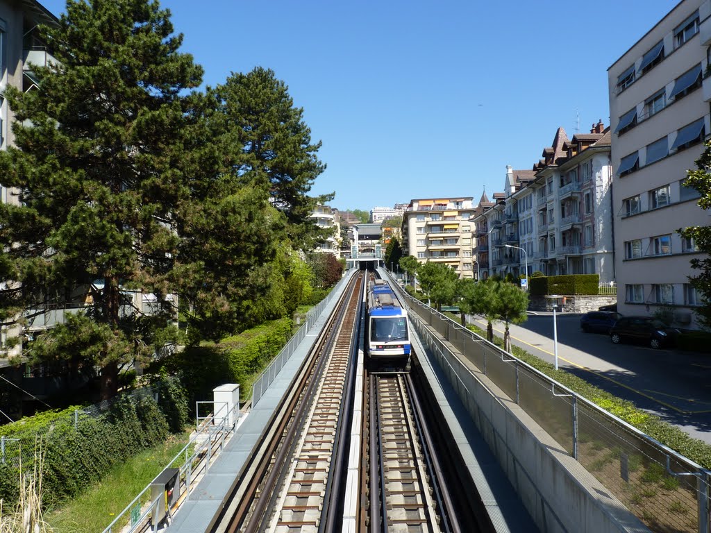 Lausanne - Ligne de Metro (2011) by greg-007