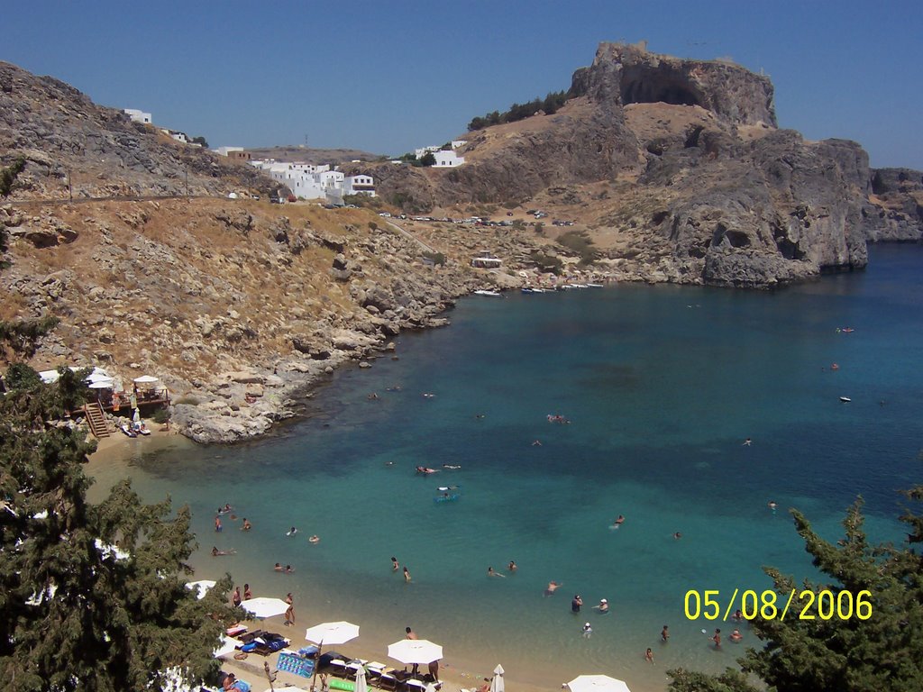 St. Paul's Bay Lindos by sixak