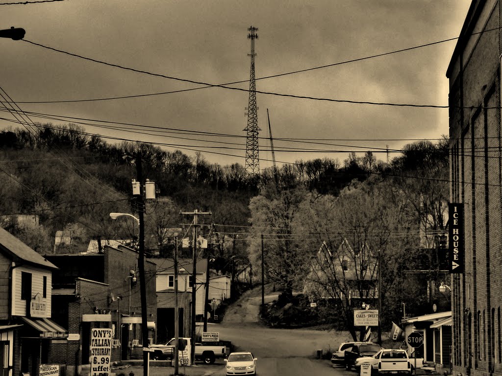 Berkeley Springs' New Tower by Bob Geary