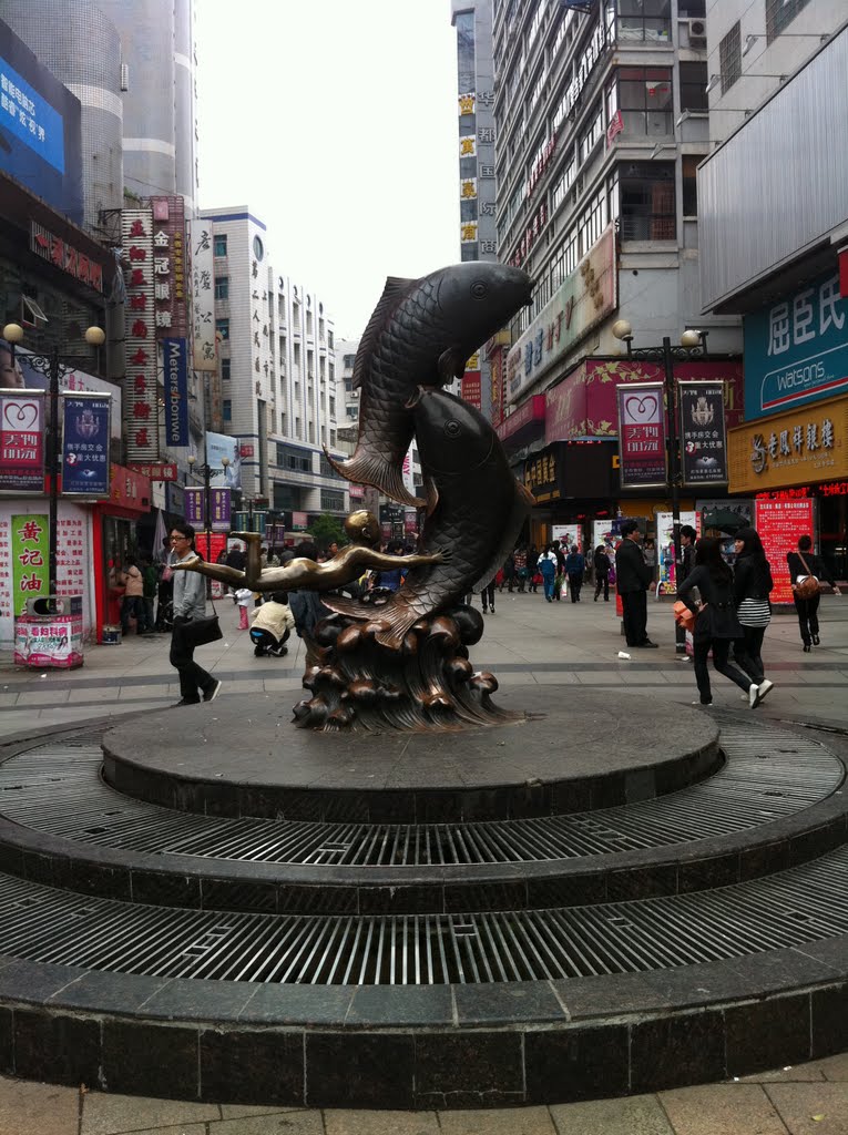 抗建步行街 Kangjian Walking Street <信州区胜利路 | Shenli Rd,Xinzhou Dis> by 吴腾宇·Tengyu Wu·Bill Steven Carl