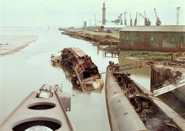 Submarines Being Dismantled by jtbphotographic.couk