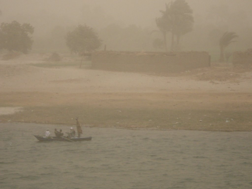 River Nil - sand strorm by BlackNose