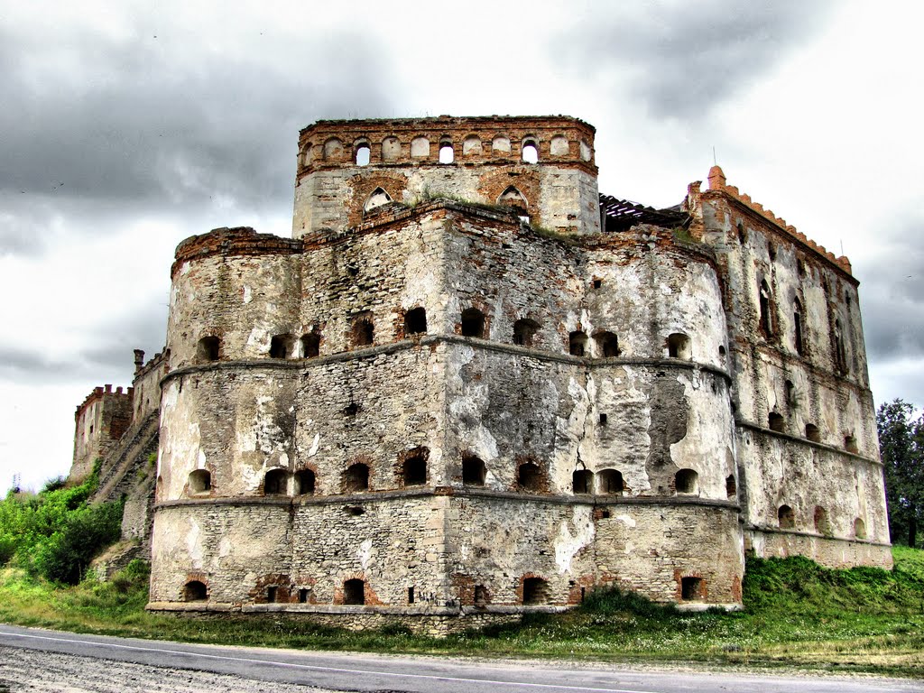 Меджибожский замок. Medzhybizh Castle. 1540 by Vyacheslav L