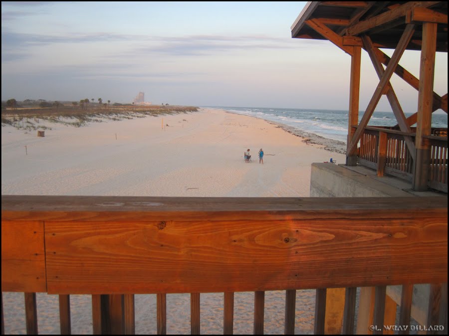 Late Afternoon at the Alabama State Pier by L. Wray Dillard