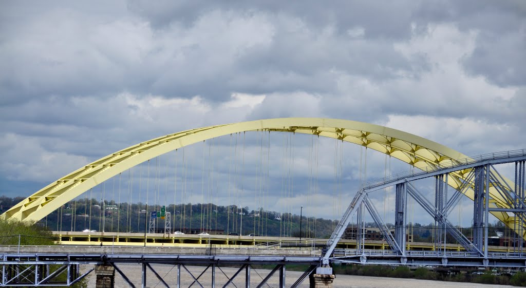 The Dan C Beard Bridge (The Golden Arches) by ddarbela