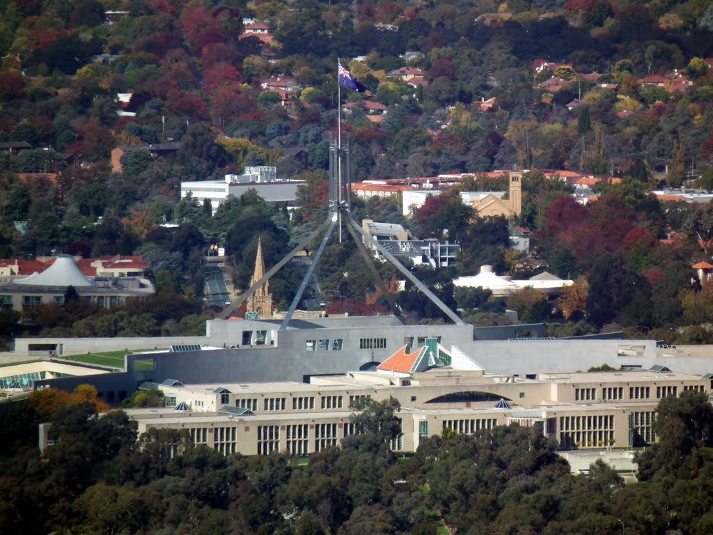 Parliament House in Autumn by Alan Farlow