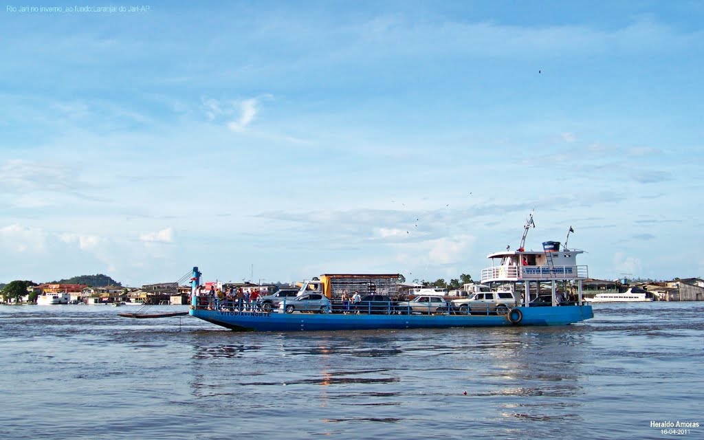 Rio Jari no inverno_porto de Monte Dourado-Pará by Heraldo Amoras