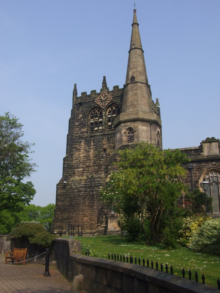 Ormskirk Parish Church by Peter Hodge