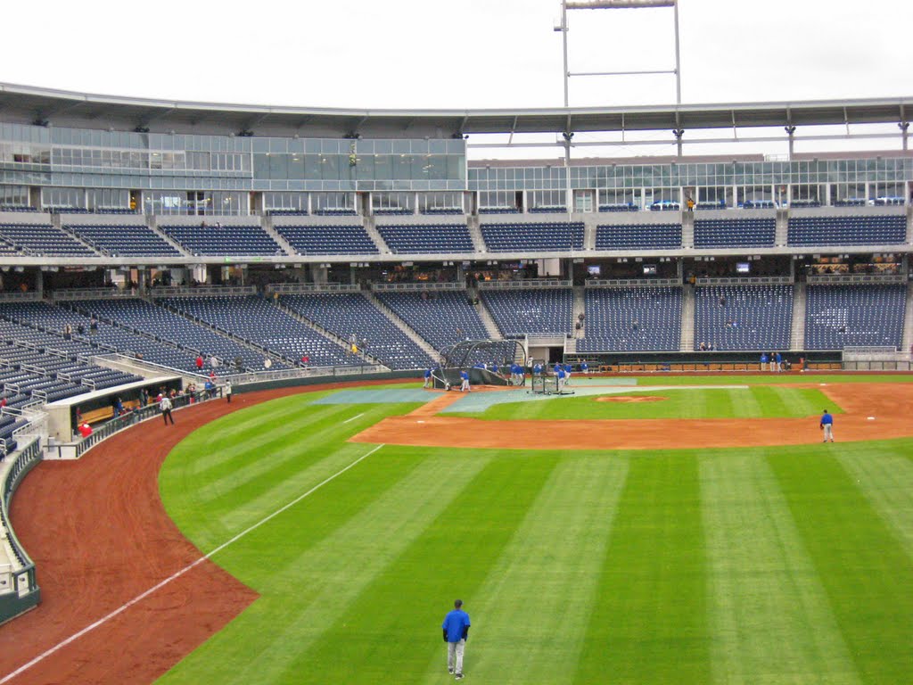 Brand new TD Ameritrade Park Omaha, Open House April 18th, 2011. Home of the College World Series. by jiminomaha1