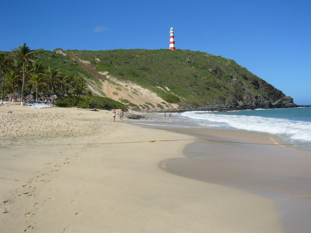 Beach At Dunes Hotel & Lighthouse Mahagarita 2005 by Nilesh Jhala