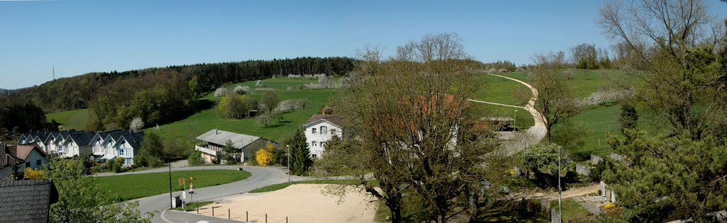 Panorama Blick in Richtung Landschachen by Rico Braun