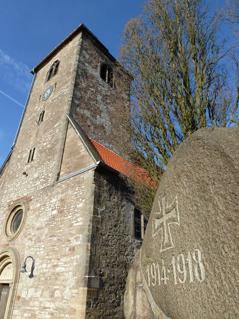 Germany, Salzgitter - Gebhardshagen, Kirche, Mahnmal by aurorajolanda - NO VIEW!