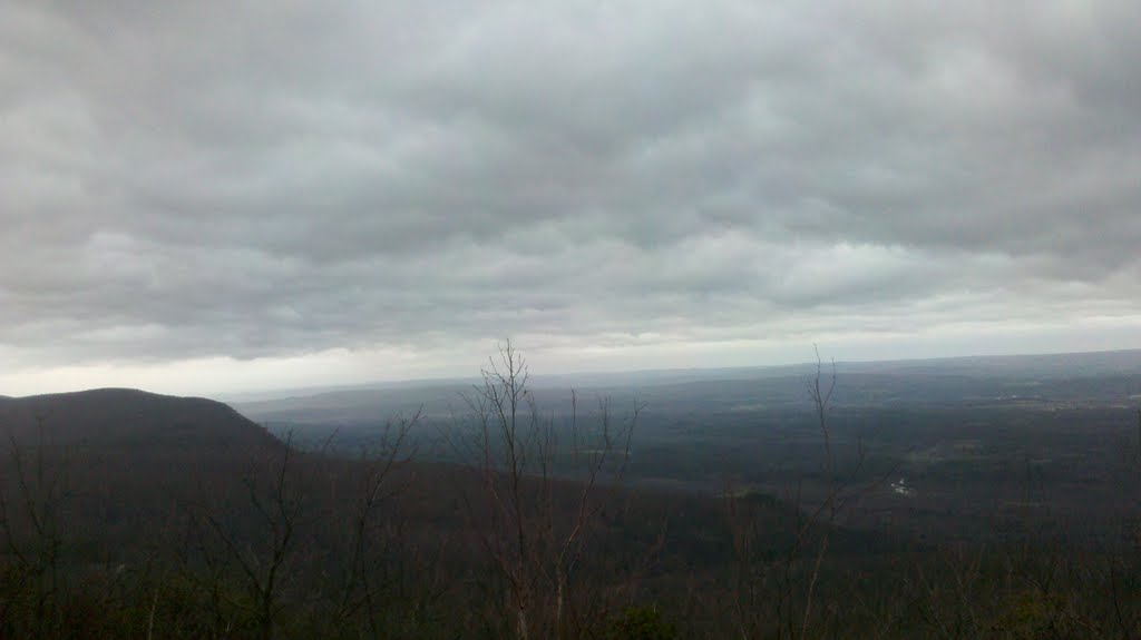 Race Mountain and Housatonic Valley from Bear Mountain, Salisbury, CT April 16 2011 by Arkie_in_CT