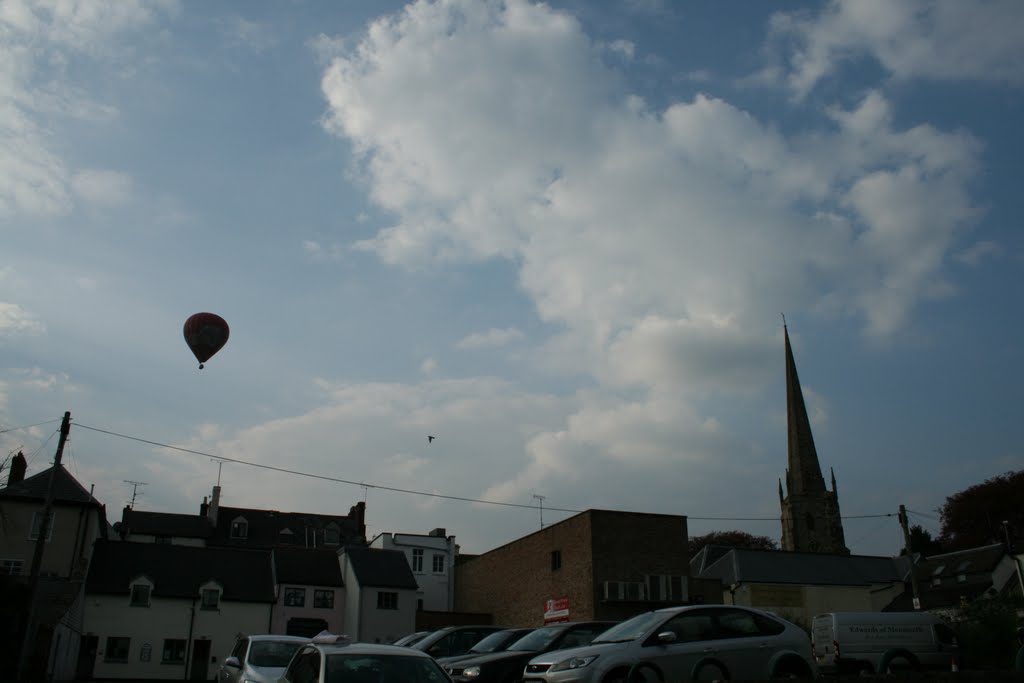 Monmouth Church and Skyline by Vikram G Aarella