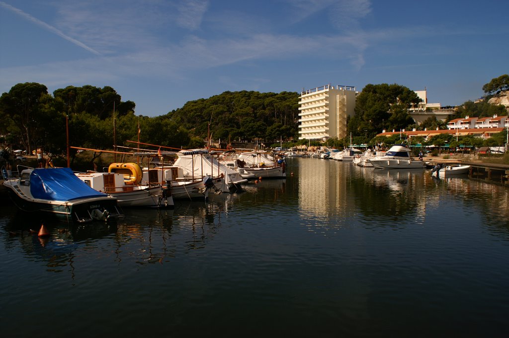 Cala Galdana Marina, Menorca In The Autumn Sun 2007 by steve clarke