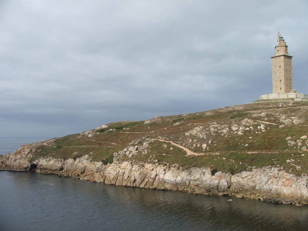 A Coruna lighthouse by mm.kk