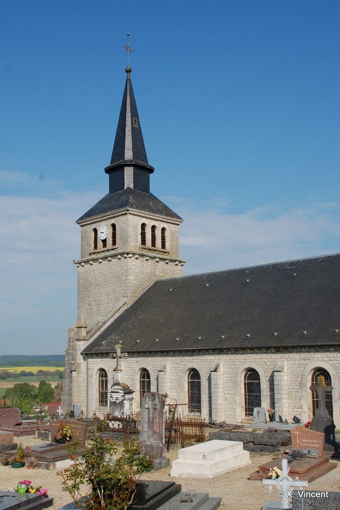 Église d'Aubréville, Meuse by X. Vincent