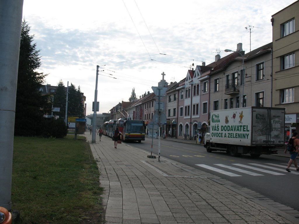 Нradec Kralove street near Railway Station 23/08/2007 by EugenyGromenko