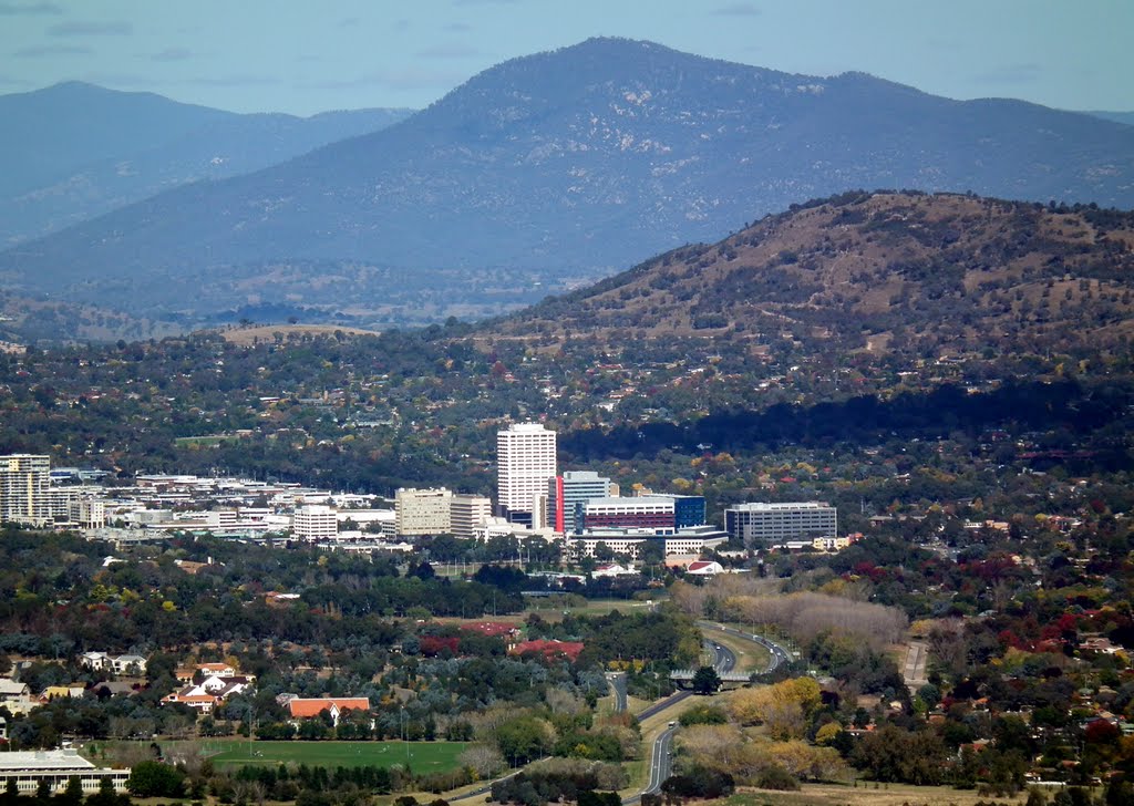 Tuggeranong & Mountains by Alan Farlow