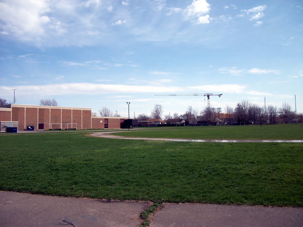 Laura Secord Secondary School (Rear) by gr84all