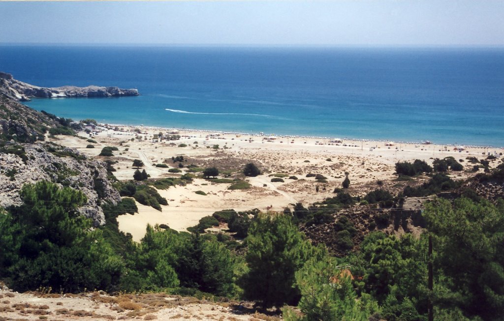 Tsambika Beach by Stig Ekelund