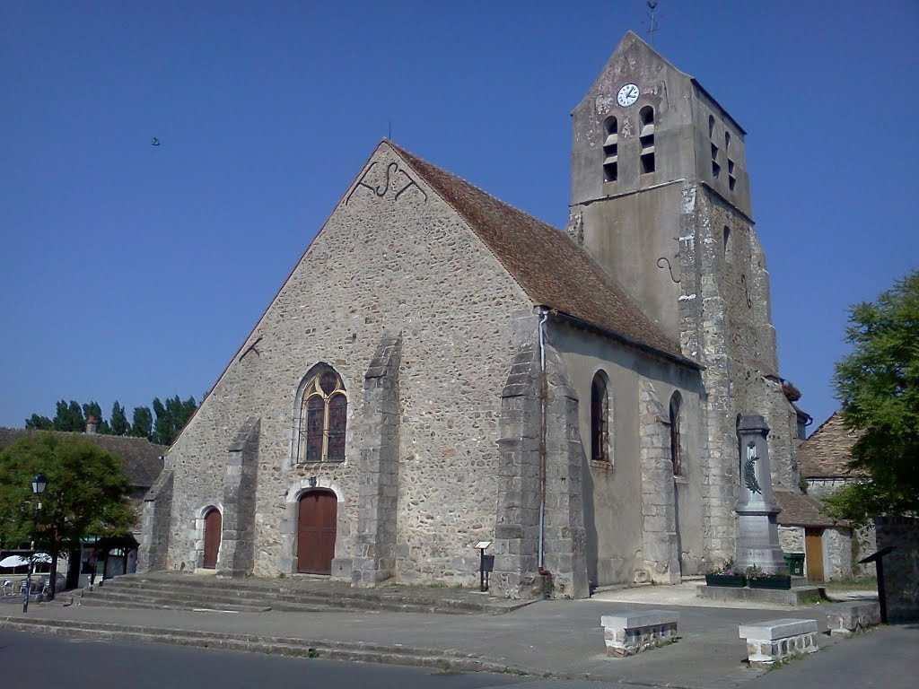 L'église de Bouray/Juine. by michel.ambiehl