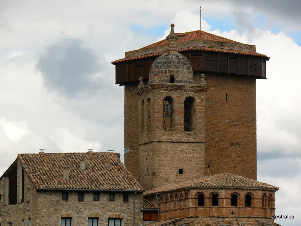 Iglesia y Donjón de Abizanda by Sestrales