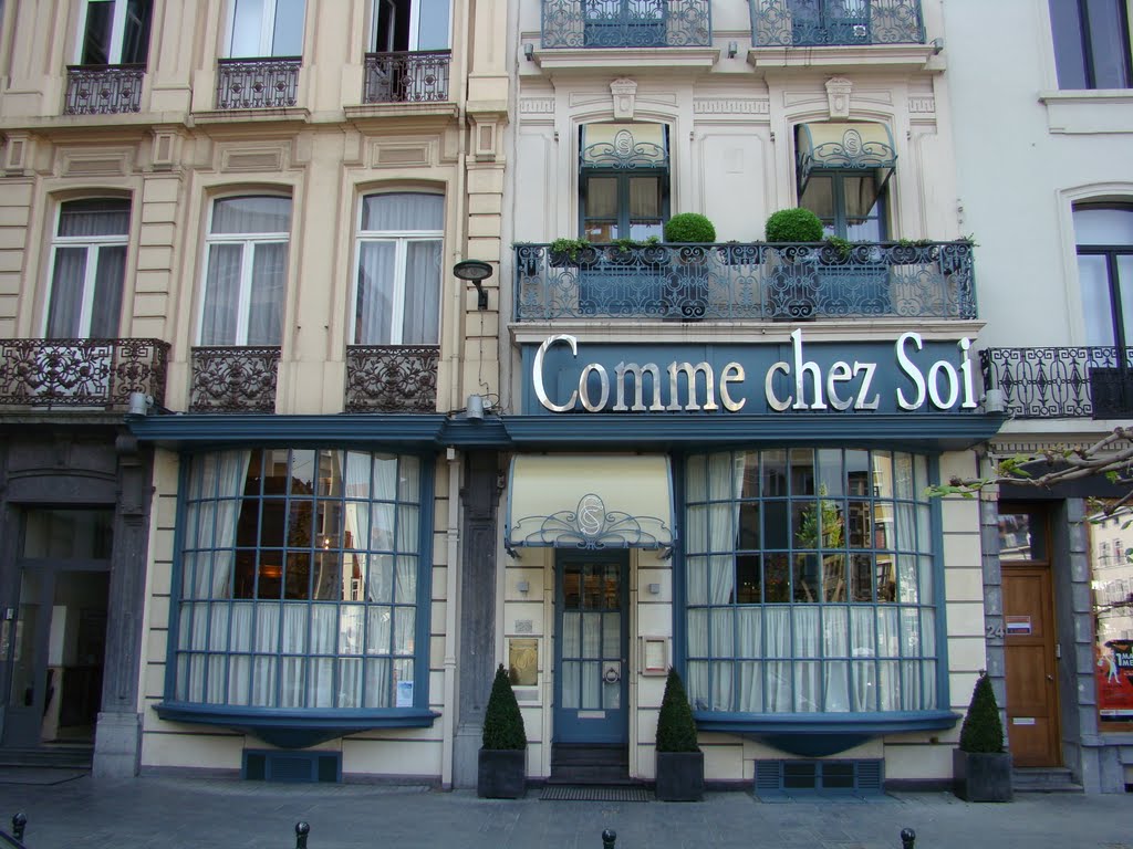 Restaurante Comme chez Soi, Bruxelas by Raul Assad