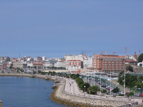 La Coruña - Paseo Marítimo by manunauta