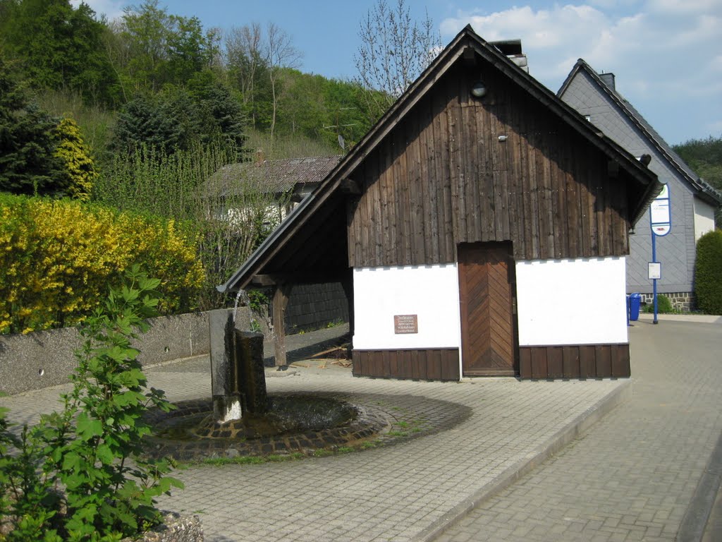 Brunnen am alten Backhaus, Heiligenborn by Calvinus