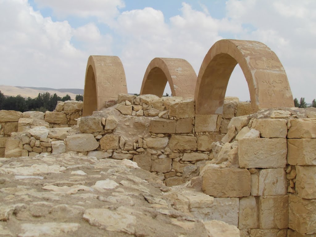 3151 Yeruham Stronghold , archaeological digs by Kobi Zilberstein